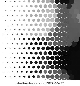 Abstract halftone background pattern. Monochrome geometric vector line illustration