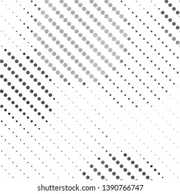 Abstract halftone background pattern. Monochrome geometric vector line illustration