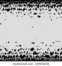 Abstract halftone background pattern. Monochrome geometric vector line illustration