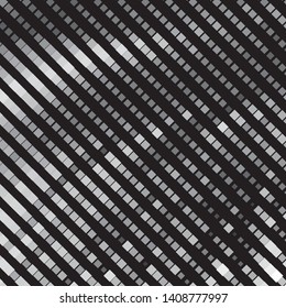 Abstract halftone background pattern. Monochrome geometric vector line illustration