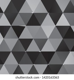 Abstract halftone background pattern. Monochrome geometric vector line illustration