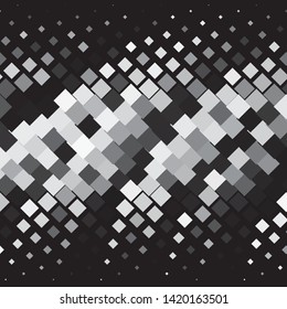 Abstract halftone background pattern. Monochrome geometric vector line illustration