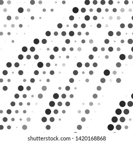 Abstract halftone background pattern. Monochrome geometric vector line illustration