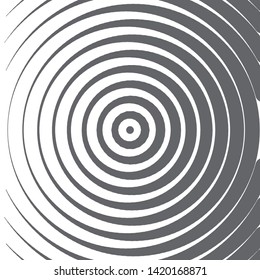 Abstract halftone background pattern. Monochrome geometric vector line illustration