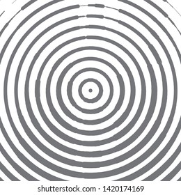 Abstract halftone background pattern. Monochrome geometric vector line illustration