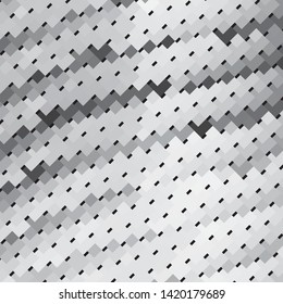 Abstract halftone background pattern. Monochrome geometric vector line illustration