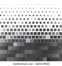 Abstract halftone background pattern. Monochrome geometric vector line illustration