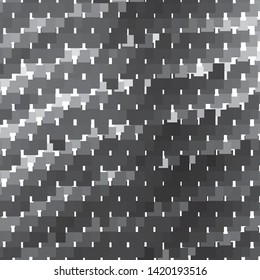 Abstract halftone background pattern. Monochrome geometric vector line illustration