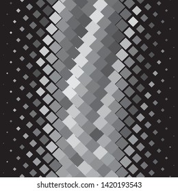 Abstract halftone background pattern. Monochrome geometric vector line illustration