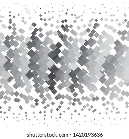 Abstract halftone background pattern. Monochrome geometric vector line illustration