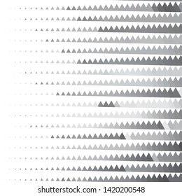 Abstract halftone background pattern. Monochrome geometric vector line illustration