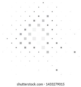 Abstract halftone background pattern. Monochrome geometric vector line illustration
