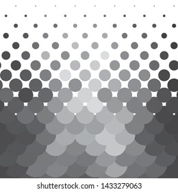 Abstract halftone background pattern. Monochrome geometric vector line illustration