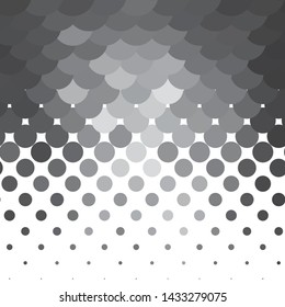 Abstract halftone background pattern. Monochrome geometric vector line illustration