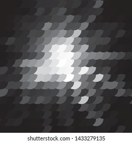 Abstract halftone background pattern. Monochrome geometric vector line illustration