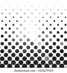 Abstract halftone background pattern. Monochrome geometric vector line illustration