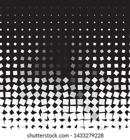 Abstract halftone background pattern. Monochrome geometric vector line illustration