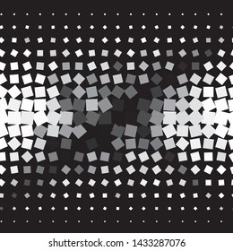 Abstract halftone background pattern. Monochrome geometric vector line illustration