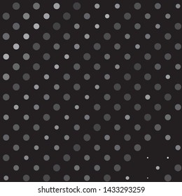 Abstract halftone background pattern. Monochrome geometric vector line illustration