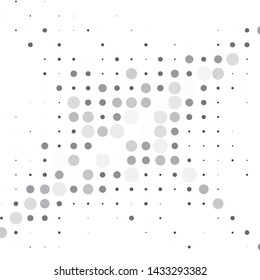 Abstract halftone background pattern. Monochrome geometric vector line illustration