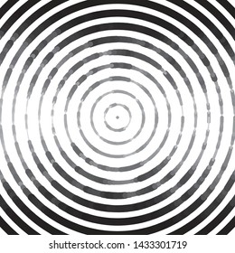 Abstract halftone background pattern. Monochrome geometric vector line illustration