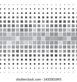 Abstract halftone background pattern. Monochrome geometric vector line illustration