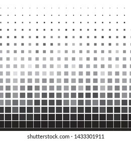 Abstract halftone background pattern. Monochrome geometric vector line illustration