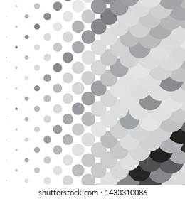 Abstract halftone background pattern. Monochrome geometric vector line illustration