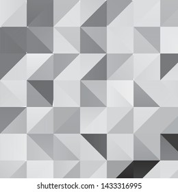 Abstract halftone background pattern. Monochrome geometric vector line illustration