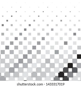 Abstract halftone background pattern. Monochrome geometric vector line illustration