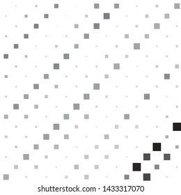 Abstract halftone background pattern. Monochrome geometric vector line illustration