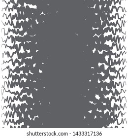 Abstract halftone background pattern. Monochrome geometric vector line illustration