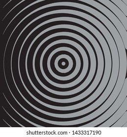 Abstract halftone background pattern. Monochrome geometric vector line illustration