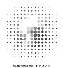 Abstract halftone background pattern. Monochrome geometric vector line illustration
