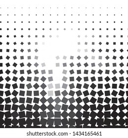 Abstract halftone background pattern. Monochrome geometric vector line illustration
