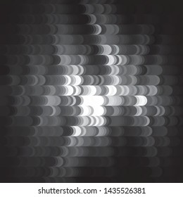 Abstract halftone background pattern. Monochrome geometric vector line illustration
