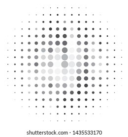 Abstract halftone background pattern. Monochrome geometric vector line illustration