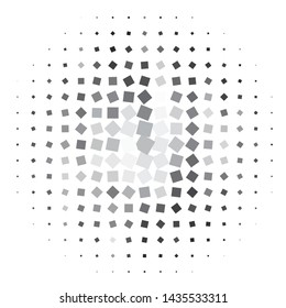 Abstract halftone background pattern. Monochrome geometric vector line illustration