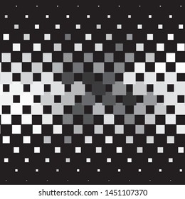 Abstract halftone background pattern. Monochrome geometric vector line illustration