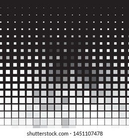 Abstract halftone background pattern. Monochrome geometric vector line illustration