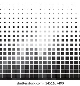 Abstract halftone background pattern. Monochrome geometric vector line illustration