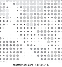 Abstract halftone background pattern. Monochrome geometric vector line illustration