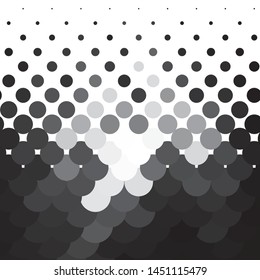 Abstract halftone background pattern. Monochrome geometric vector line illustration