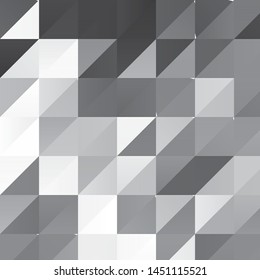 Abstract halftone background pattern. Monochrome geometric vector line illustration