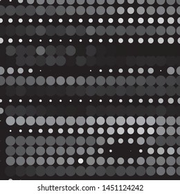 Abstract halftone background pattern. Monochrome geometric vector line illustration