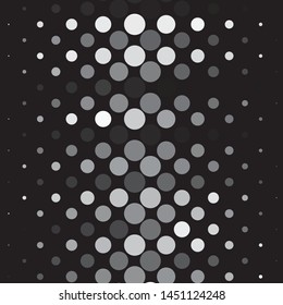Abstract halftone background pattern. Monochrome geometric vector line illustration