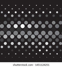 Abstract halftone background pattern. Monochrome geometric vector line illustration