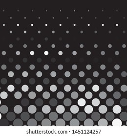 Abstract halftone background pattern. Monochrome geometric vector line illustration