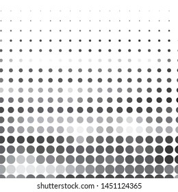 Abstract halftone background pattern. Monochrome geometric vector line illustration