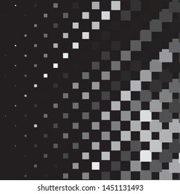 Abstract halftone background pattern. Monochrome geometric vector line illustration